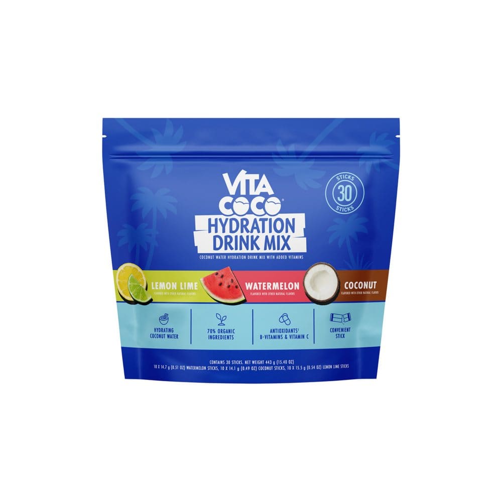 Vita Coco Hydration Drink Mix Variety Pack (30 pk.) - Powdered & Liquid Drink Mixes - Vita