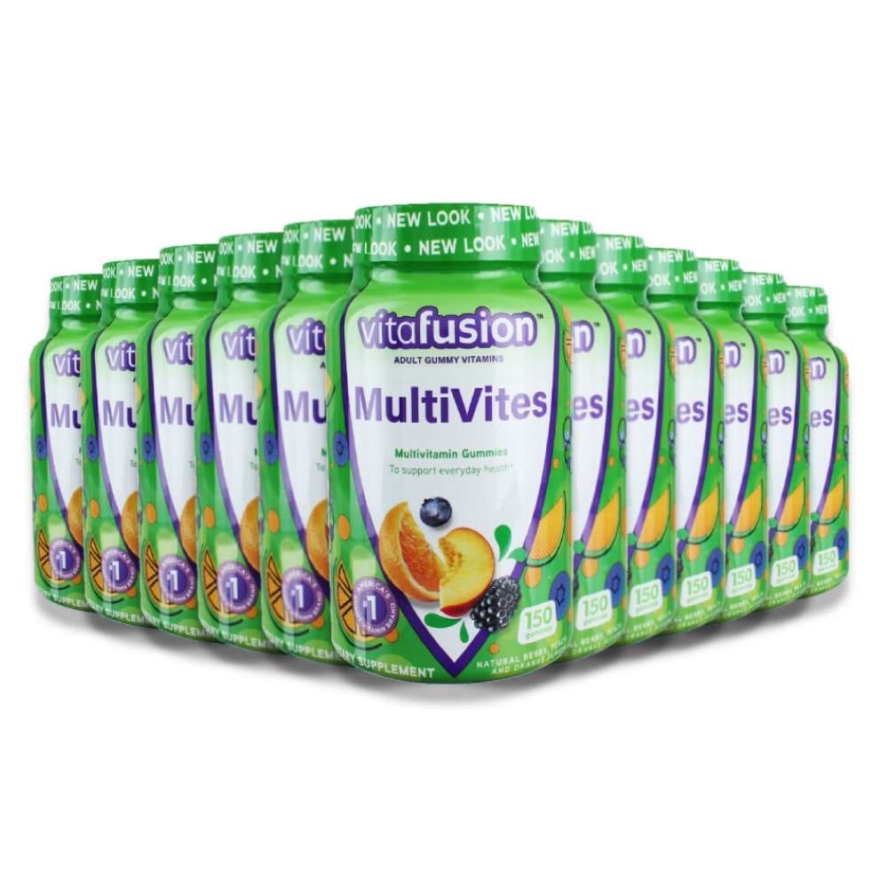 Vitafusion MultiVites Vitamin Gummies 150 ct - 12 Pack - Vitamin - Vitafusion
