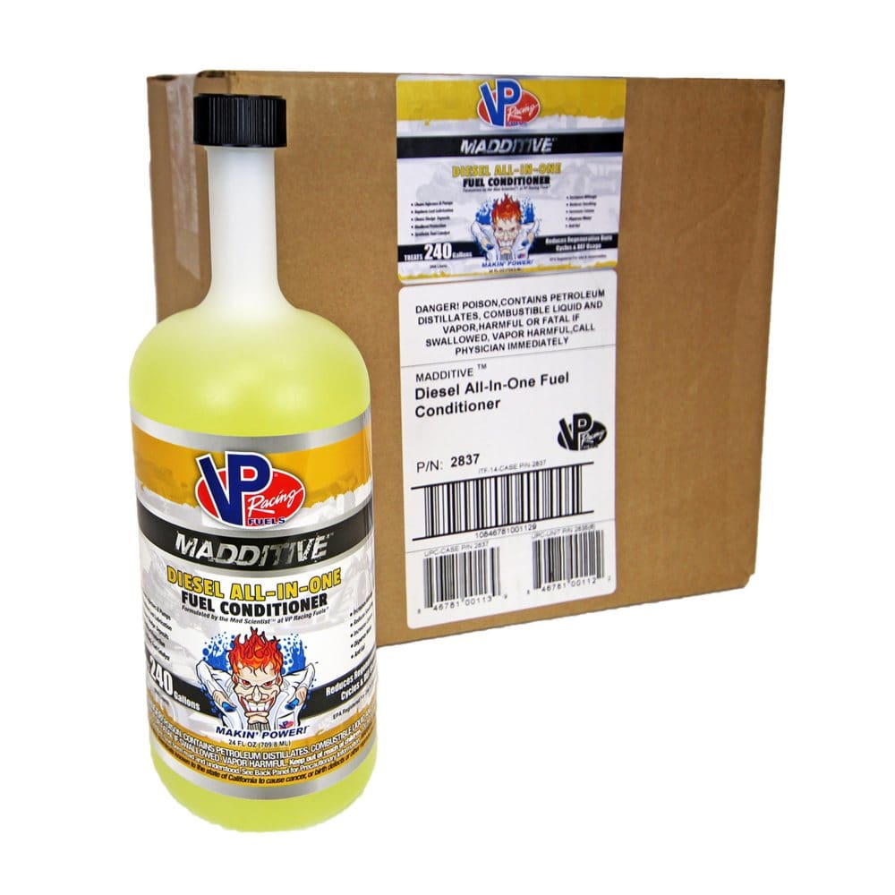 VP Racing Maddative Diesel All-In-One Fuel Conditioner (6-pack/24oz bottles) - Engine Oil & Fluids - VP