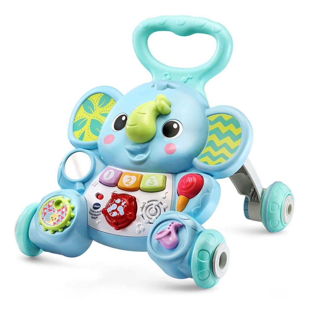 VTech Sing & Stroll Musical Elephant Walker - Baby Walkers & Activity Centers - VTech