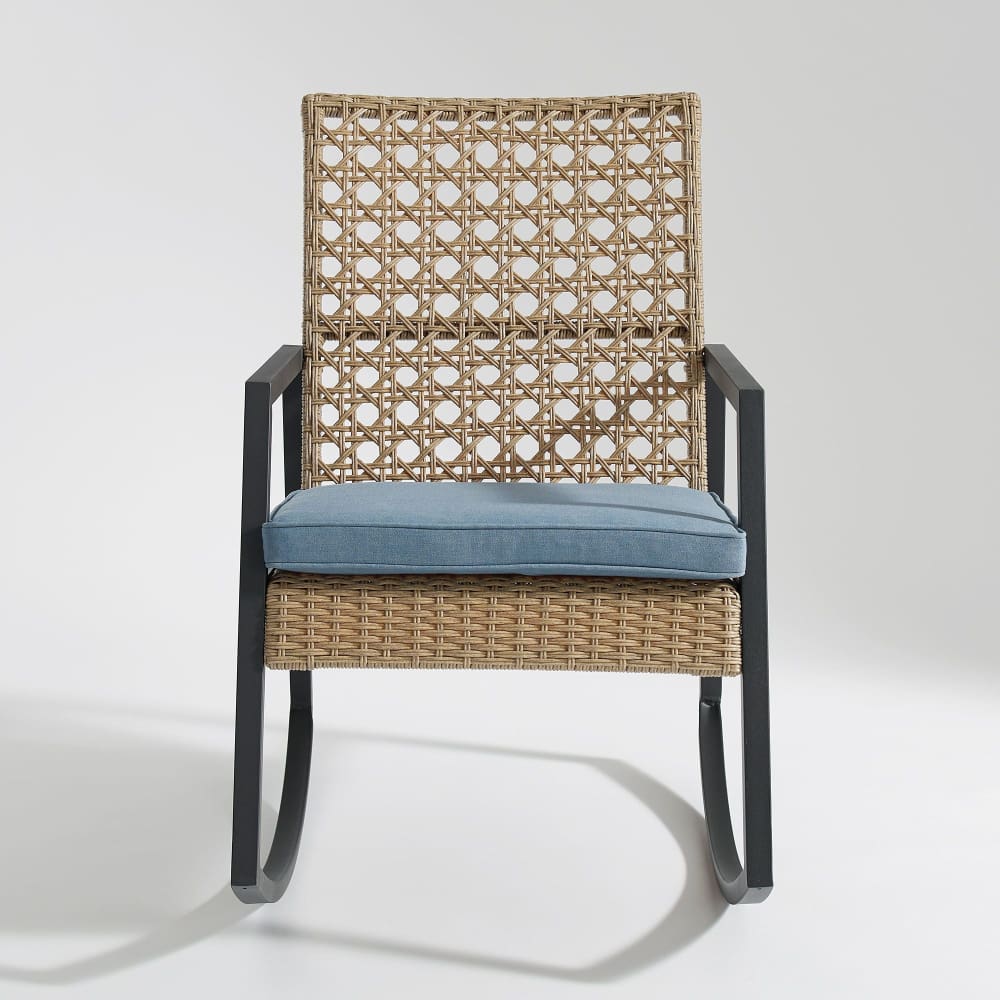 W. Trends Deep Seated Wicker Rocker - W. Trends