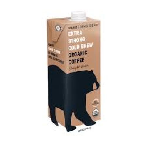 WANDERING BEAR COFFEE: Coffee Cold Brew Black 32 FO (Pack of 2) - Grocery > Beverages > Coffee Tea & Hot Cocoa - WANDERING BEAR COFFEE