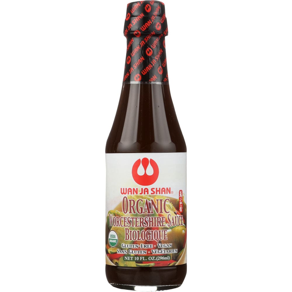 WANJASHAN: Organic Worcestershire Sauce 10 oz (Pack of 5) - WANJASHAN