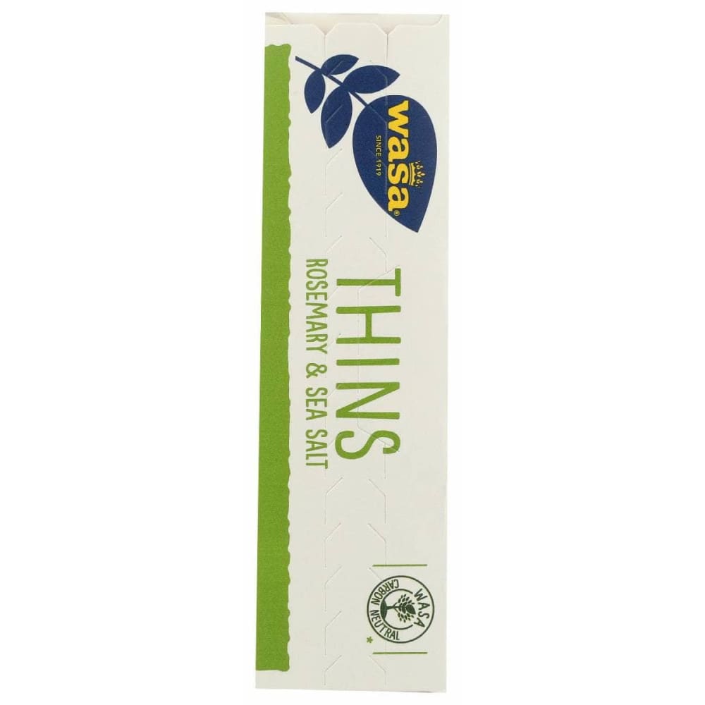 WASA Grocery > Snacks > Crackers > Crackers Snack & Sandwich WASA Thins Rosemary & Salt, 6.7 oz