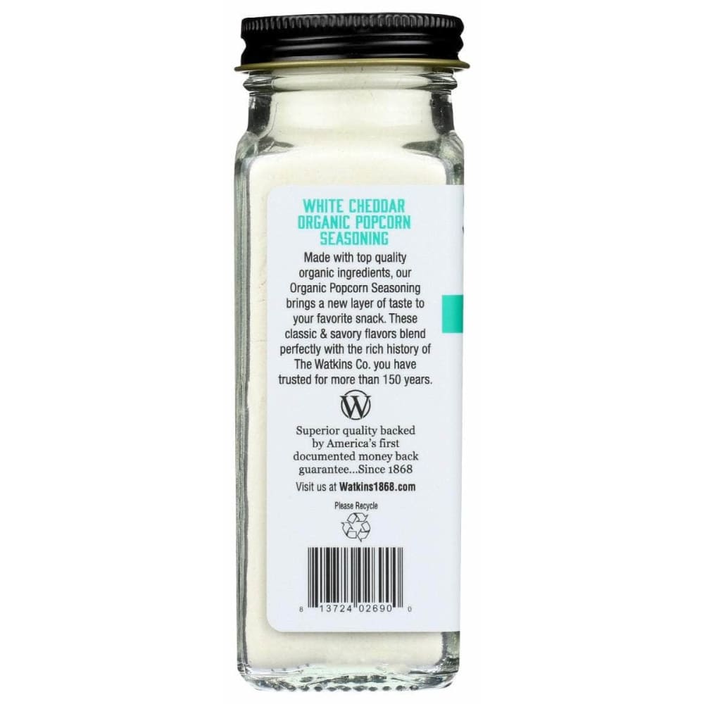 WATKINS Grocery > Cooking & Baking > Seasonings WATKINS Popcorn White Chedder, 3.3 oz