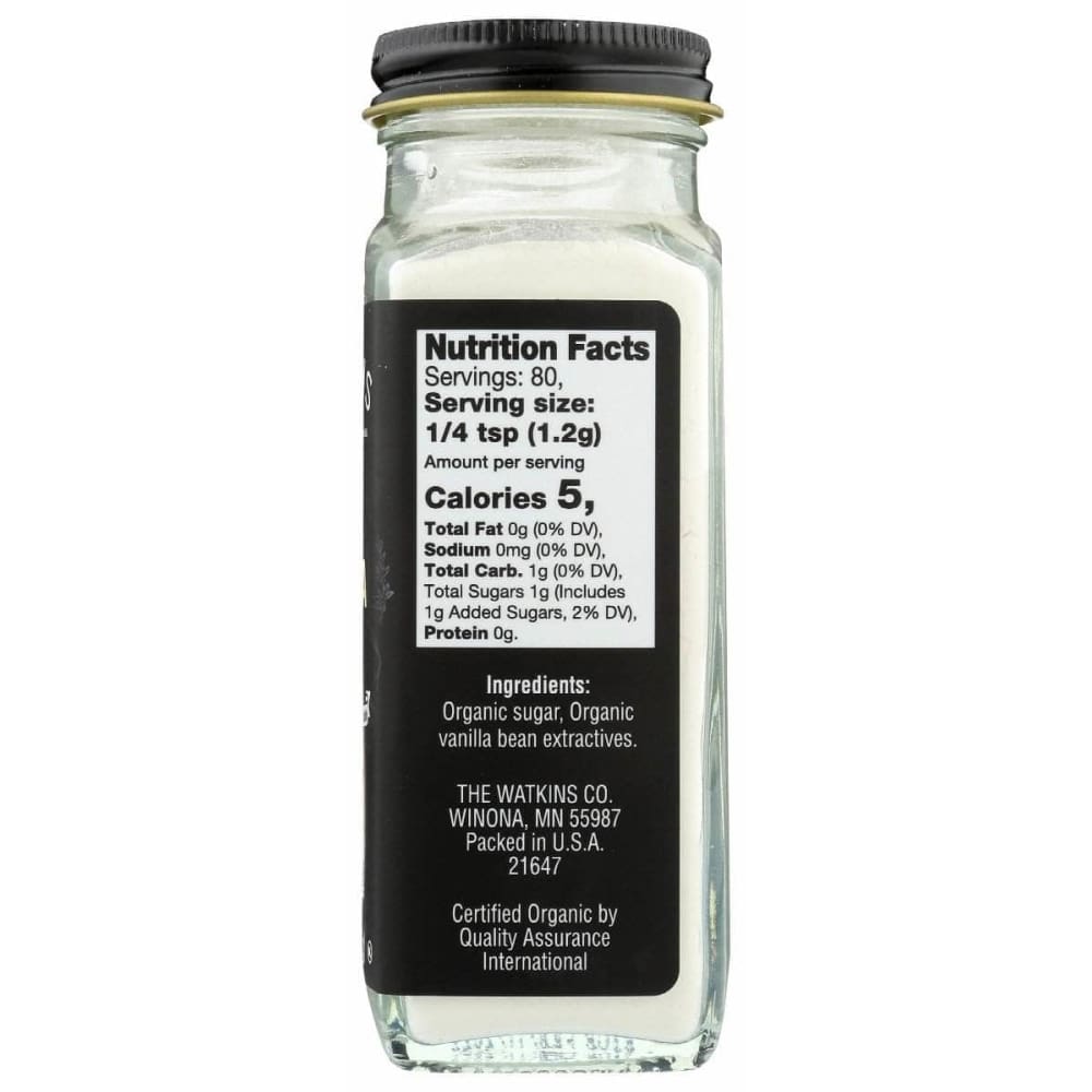 WATKINS Watkins Powder Vanilla Org, 3.4 Oz