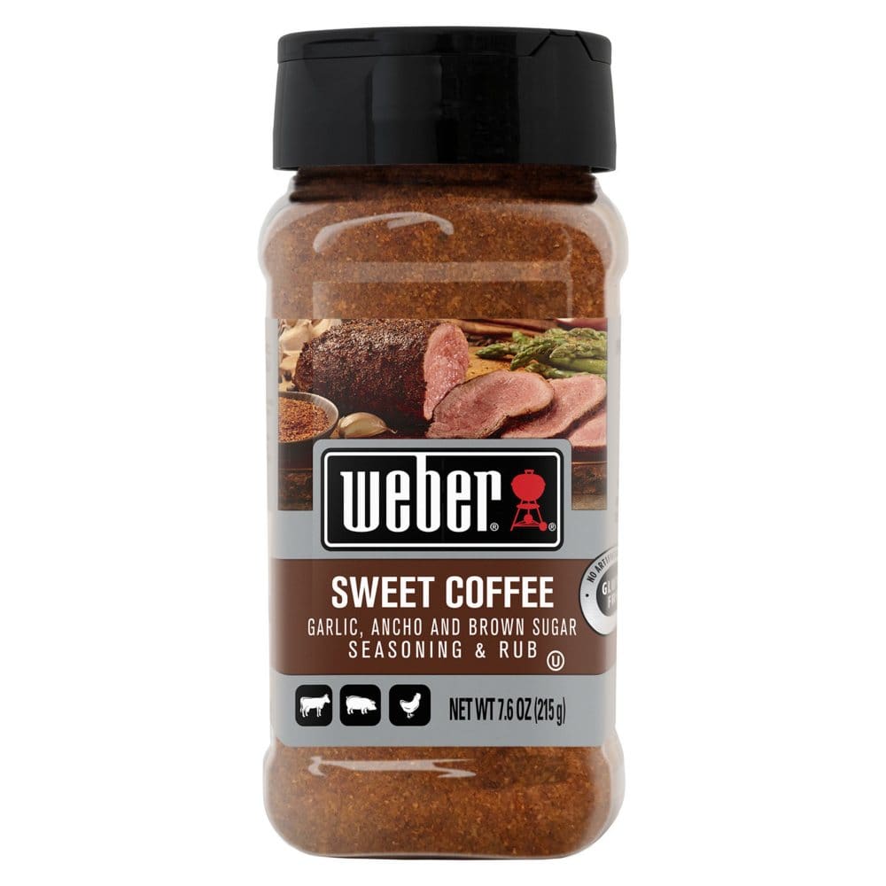 Weber Sweet Coffee Seasoning and Rub (7.6 oz.) (Pack of 2) - Baking - Weber