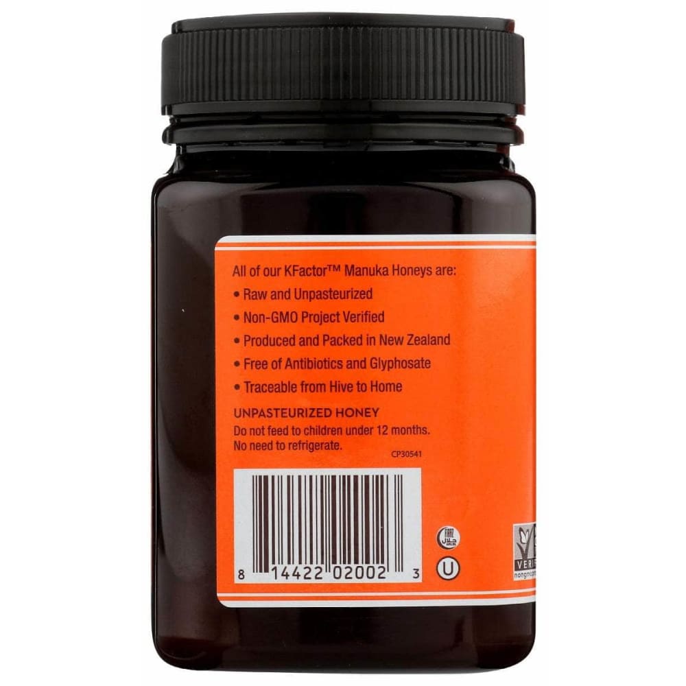 WEDDERSPOON Grocery > Cooking & Baking > Honey WEDDERSPOON Honey Raw Manuka Kfctr 16, 17.6 oz