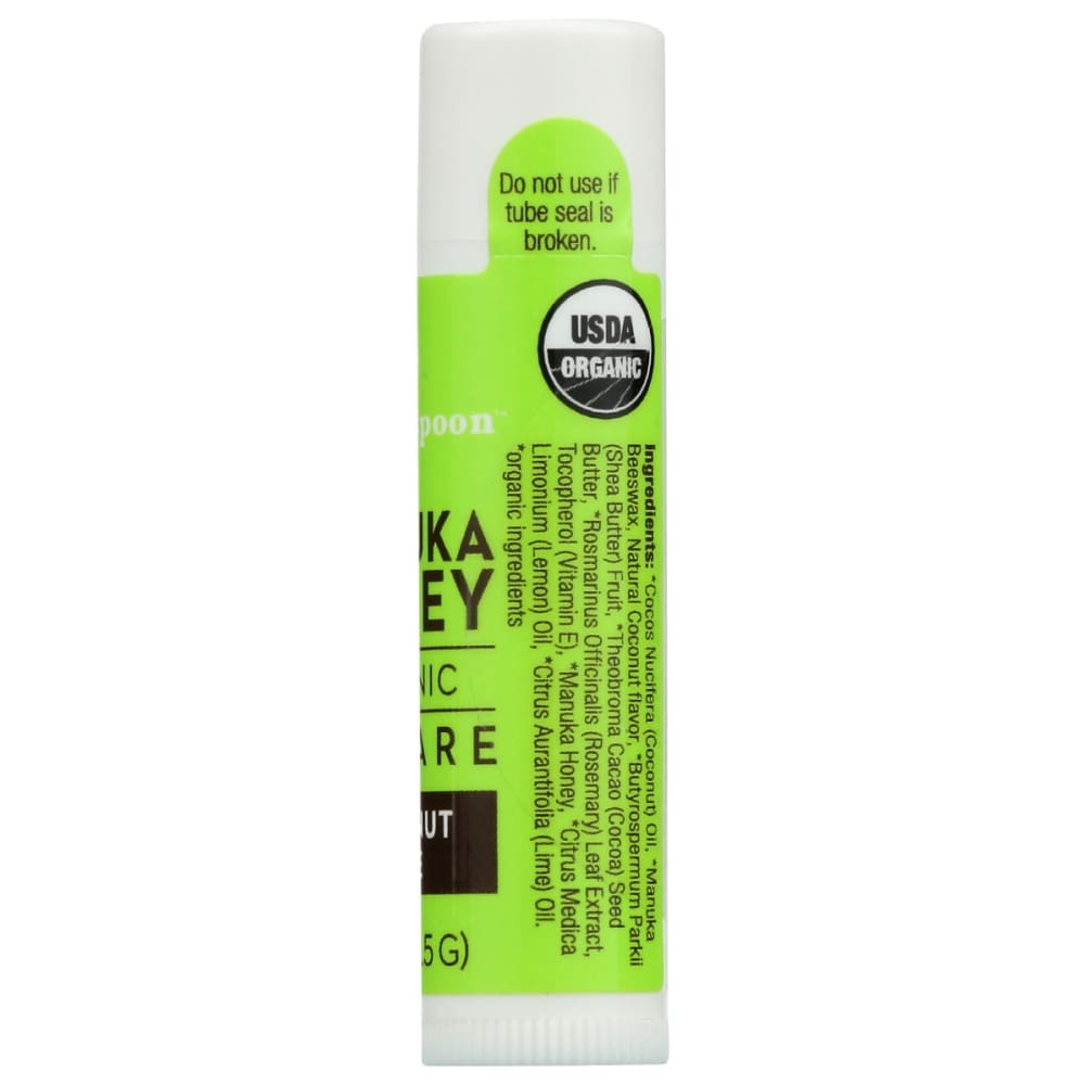 WEDDERSPOON: Lip Balm Mnk Coconut Lime 0.15 oz - Beauty & Body Care > Skin Care > Lip Balm - Wedderspoon