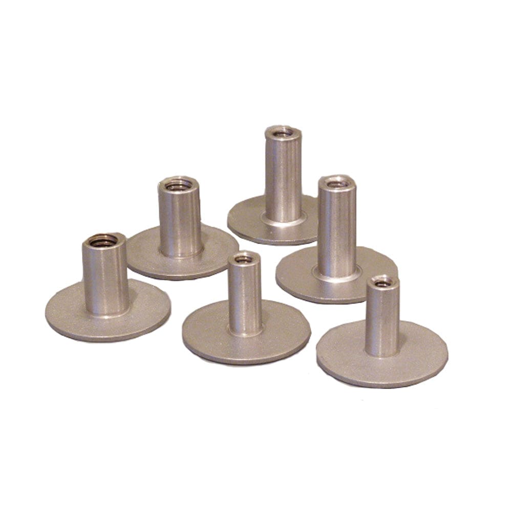 Weld Mount.75 Tall Stainless Standoff Through Thread w/ 5/ 16 x 8 Threads - Qty. 6 - Boat Outfitting | Tools - Weld Mount