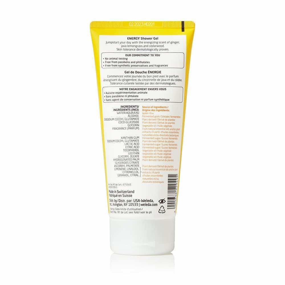 WELEDA Beauty & Body Care > Soap and Bath Preparations WELED: Energy Shower Gel, 6.8 fo
