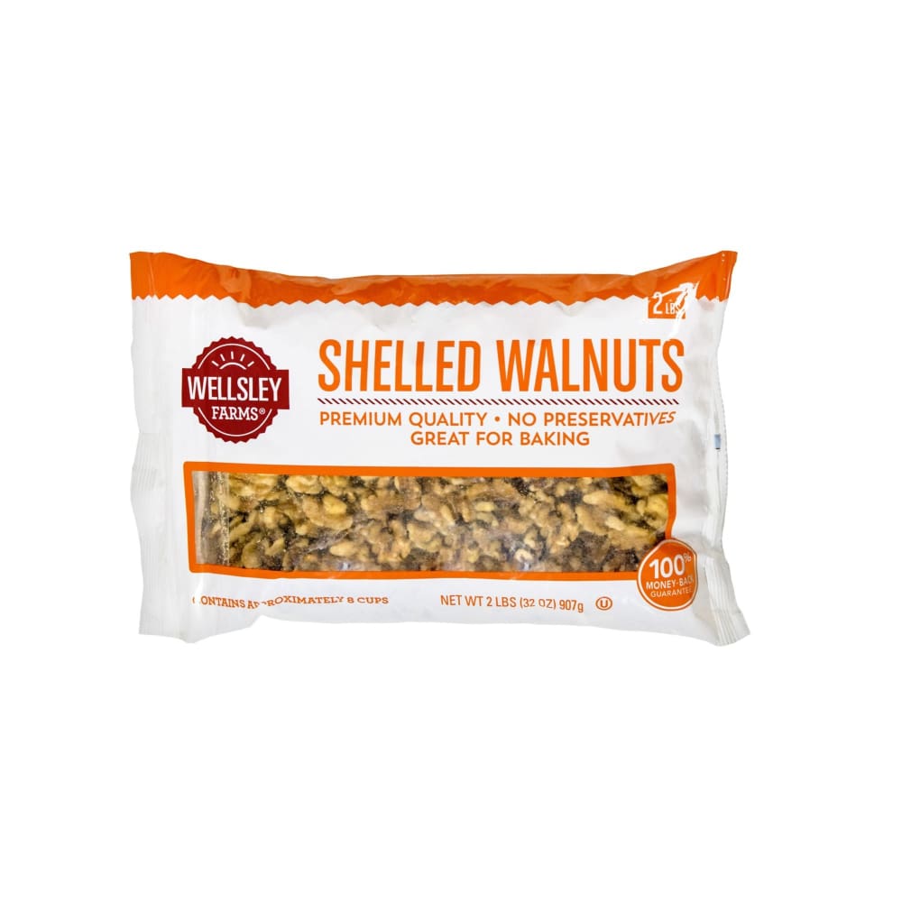 Wellsley Farms Shelled Walnuts 32 oz. - Wellsley Farms