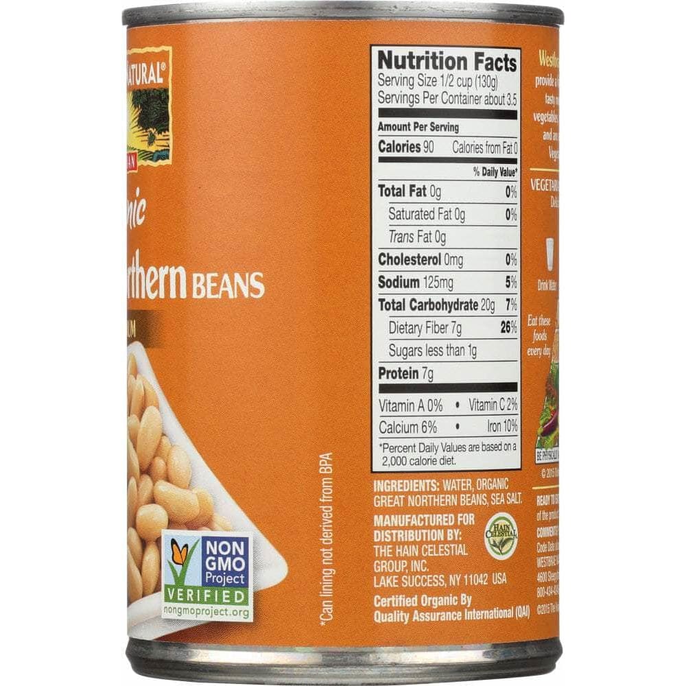 Westbrae Westbrae Organic Great Northern Beans, 15 oz