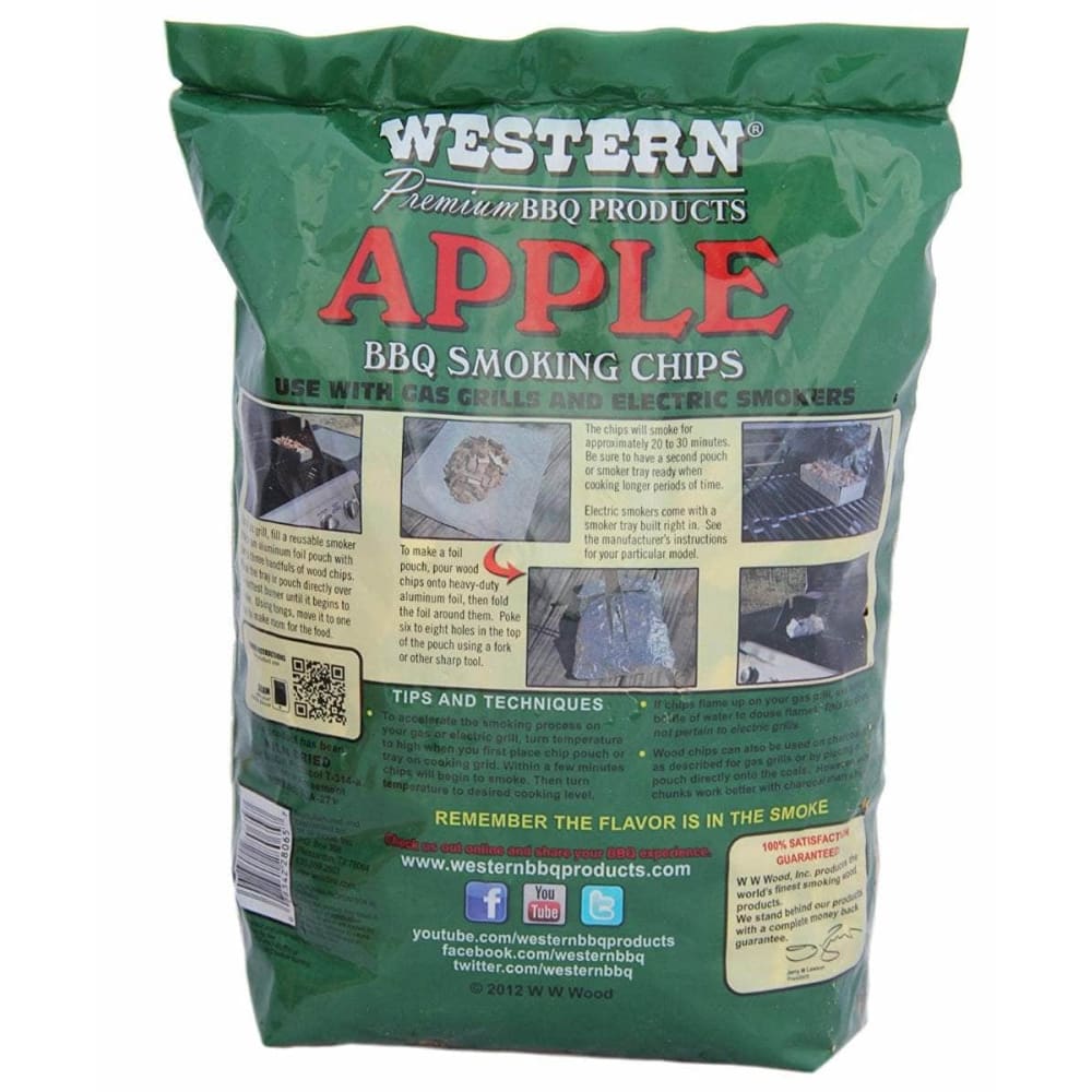 Western Western Wood Chip Smoking Apple, 2 lb
