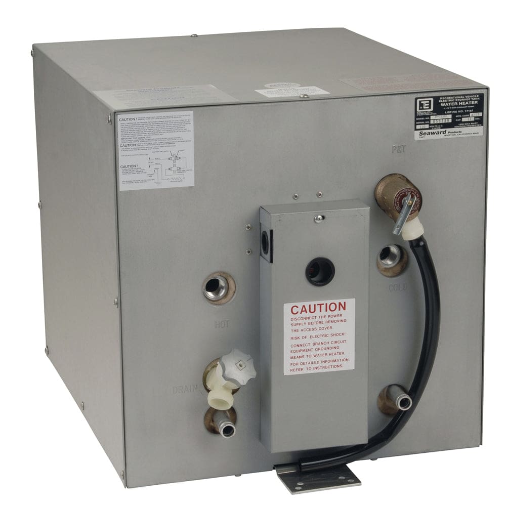 Whale Seaward 11 Gallon Hot Water Heater w/ Front Heat Exchanger - Galvanized Steel - 120V - 1500W - Marine Plumbing & Ventilation | Hot
