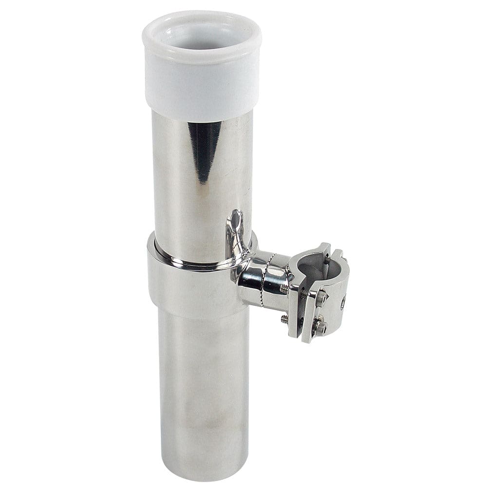 Whitecap Bluewater Series Rail Mount 10 Rod Holder S.S. - Hunting & Fishing | Rod Holders - Whitecap