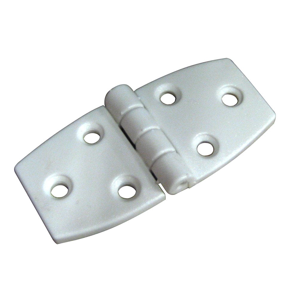 Whitecap Door Hinge - White Nylon - 1-1/ 2 x 3 (Pack of 6) - Marine Hardware | Hinges - Whitecap