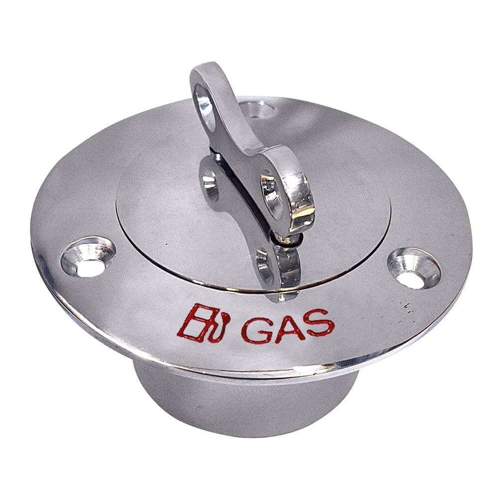 Whitecap Pipe Deck Fill - 1-1/ 2 - Gas - Marine Hardware | Deck Fills - Whitecap
