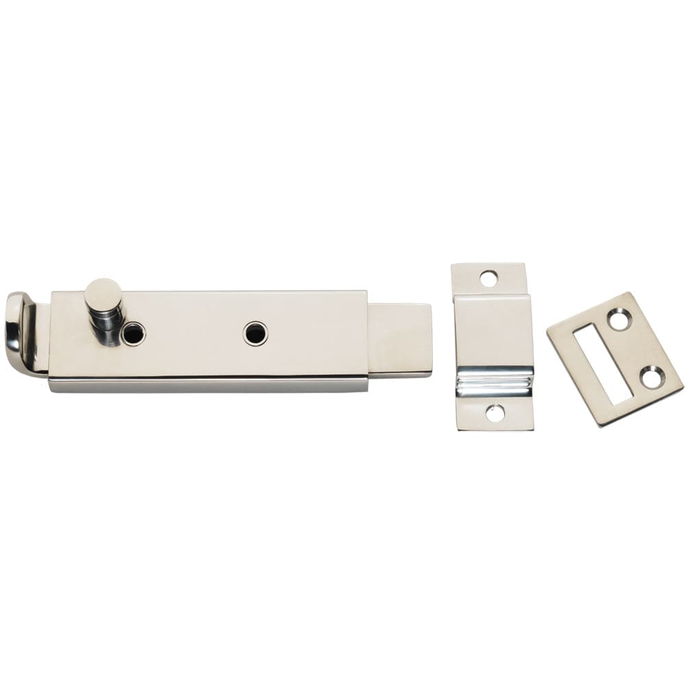 Whitecap Spring Loaded Slide Bolt/ Latch - 316 Stainless Steel - 5-5/ 16 - Marine Hardware | Latches - Whitecap