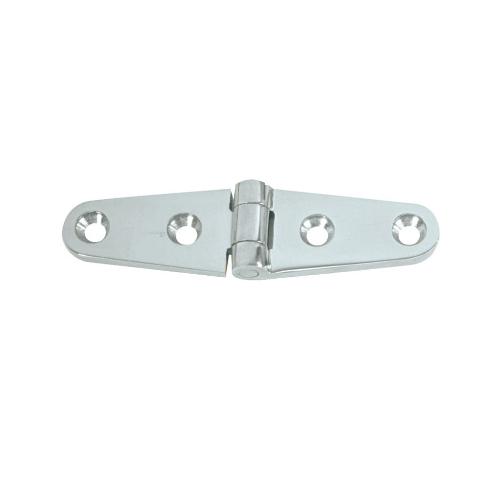 Whitecap Strap Hinge - 316 Stainless Steel - 4 x 1 (Pack of 2) - Marine Hardware | Hinges - Whitecap