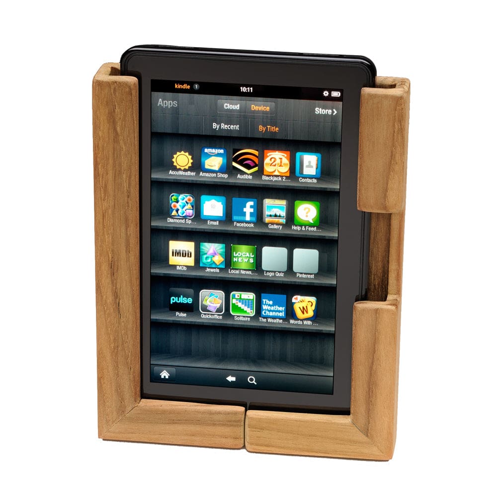 Whitecap Teak Adjustable Tablet Rack - Marine Hardware | Teak,Boat Outfitting | Deck / Galley - Whitecap