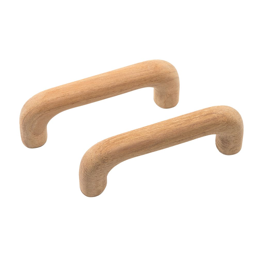 Whitecap Teak Handle Drawer Pull - 3-5/ 8 - 2 Pack - Marine Hardware | Teak - Whitecap