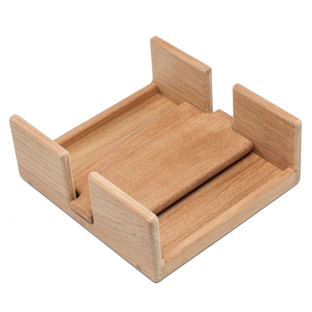 Whitecap Teak Stay-Put Napkin Holder - Marine Hardware | Teak,Boat Outfitting | Deck / Galley - Whitecap