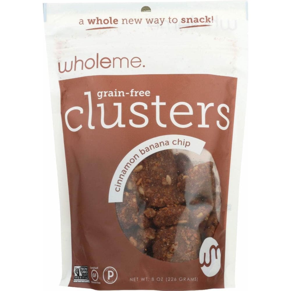 WHOLEME WHOLEME Cinnamon Banana Chip Grain Free Clusters, 8 oz