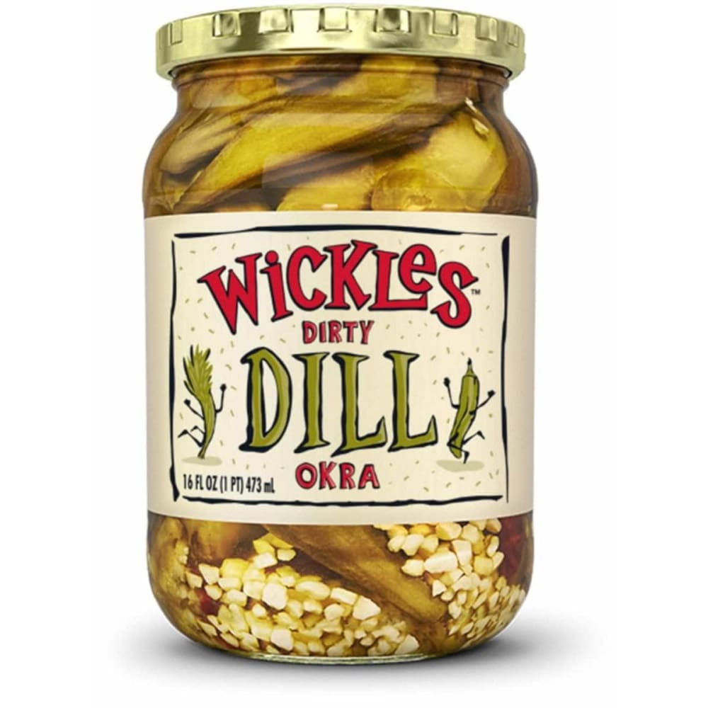WICKLES Wickles Okra Dirty Dill, 16 Fo