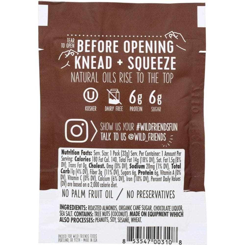 Wild Friends Wild Friends Mini Almond Butter Chocolate Sunflower Seed, 1.15 oz