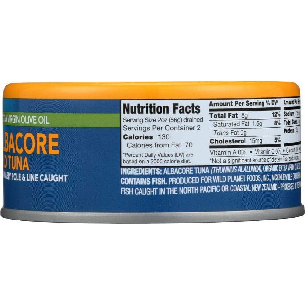 Wild Planet Wild Planet Wild Albacore Tuna in Extra Virgin Olive Oil, 5 oz