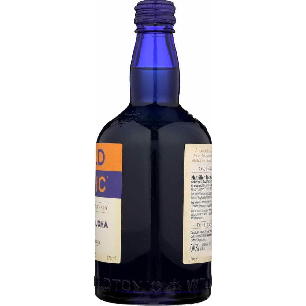 Wild Tonic Wild Tonic Organic Jun-Kombucha Tropical Turmeric, 16 oz