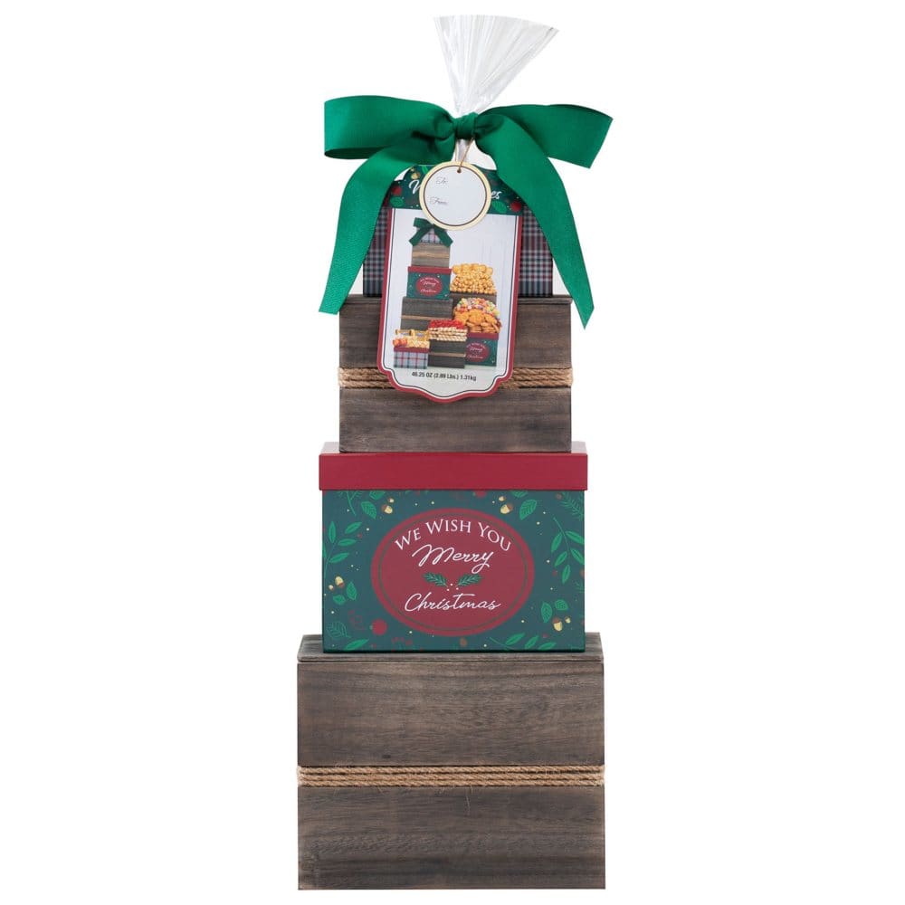 Winter Wishes Keepsake - Traditional Gift Tower 46.25 oz. - Gift Towers - ShelHealth