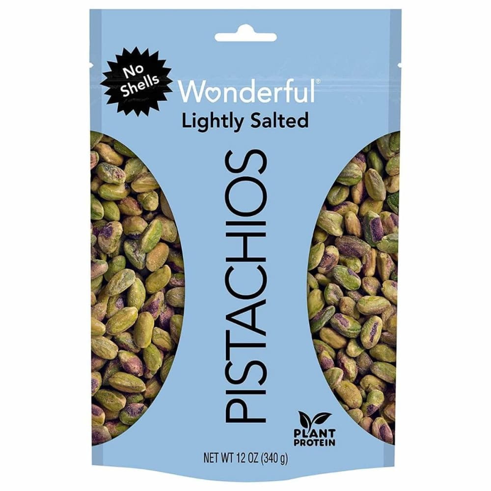 WONDERFUL PISTACHIOS Wonderful Pistachios Lightly Salted No Shells, 12 Oz