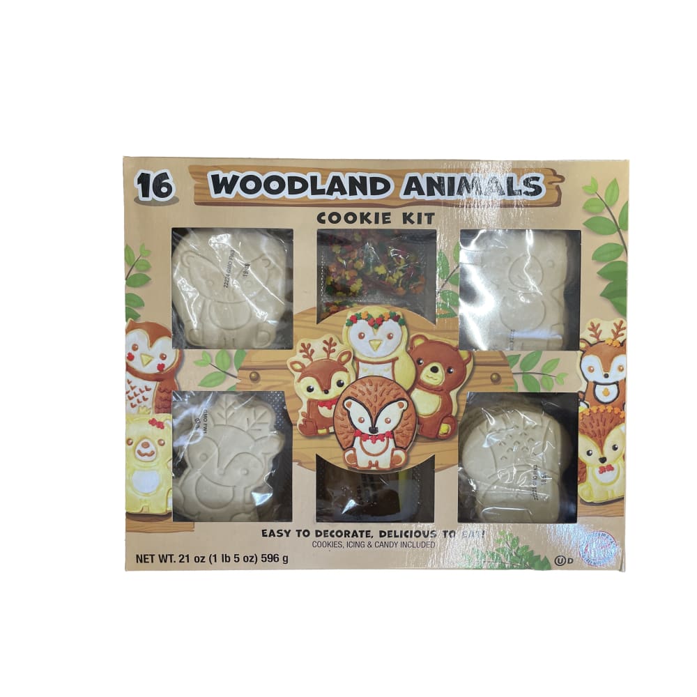 Woodland Animals Cookie kit 16 Count 21 oz. - Woodland