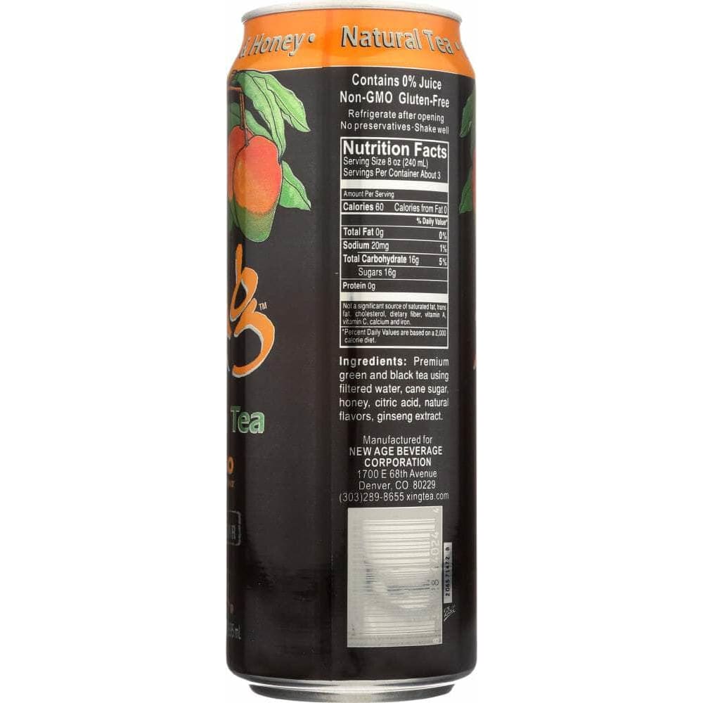 Xing Tea Xing Tea Green Tea Mango & Honey, 23.5 oz