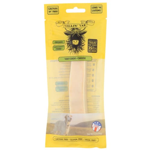 YELLOW YAK: DOG TREAT YAKY CHEW MED (2.300 OZ) (Pack of 5) - Pet > Dog Treats > PET TREATS - YELLOW YAK