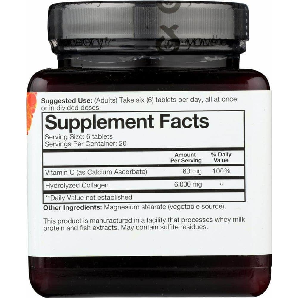 YOUTHEORY Youtheory Collagen Type 1 & 3, 120 Tablets