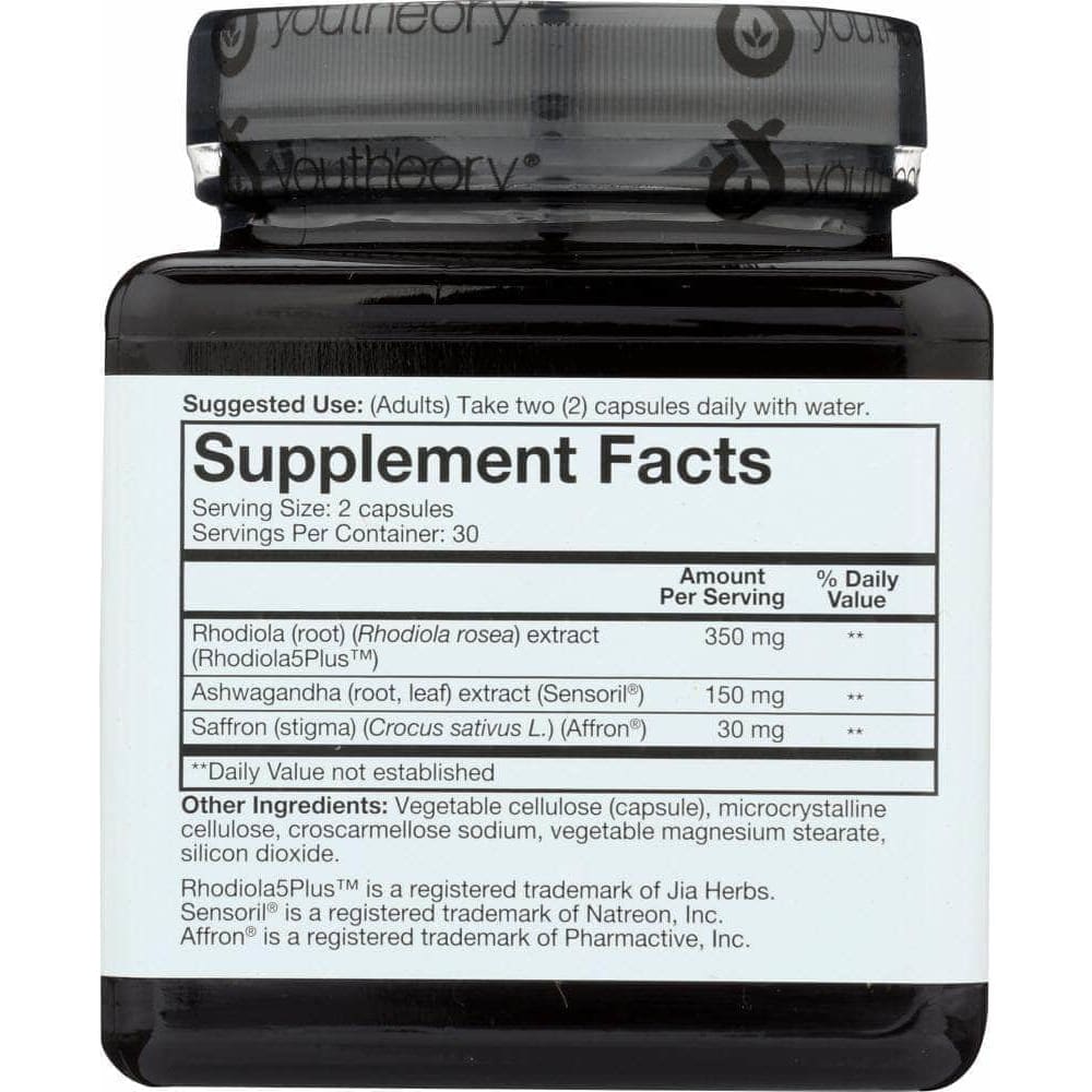 YOUTHEORY Youtheory Saffron Advaned, 60 Cp