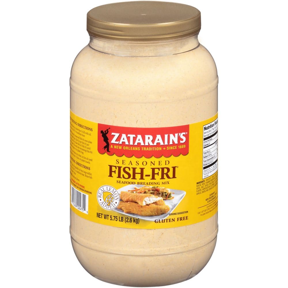 Zatarain’s Seasoned Fish-Fri (92 oz.) (Pack of 2) - Baking - Zatarain’s