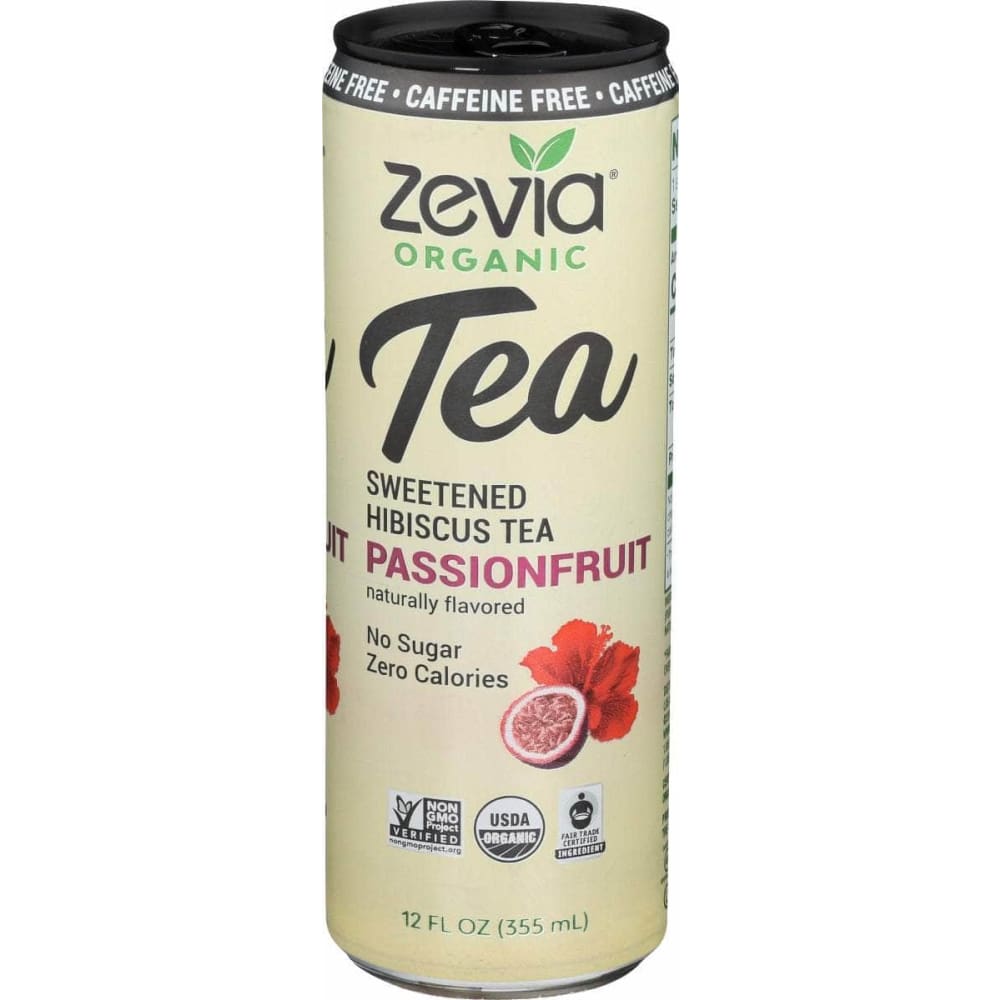 ZEVIA ZEVIA Caffeine Free Hibiscus Tea Passionfruit, 12 fo