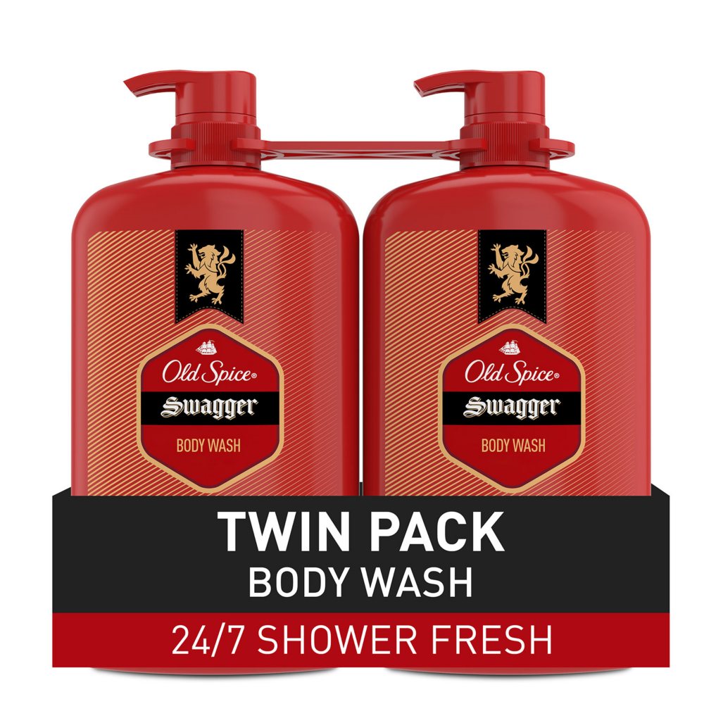 Old Spice Swagger Scent of Cedarwood Men's Body Wash (33.4 fl. oz., 2 pk.)
