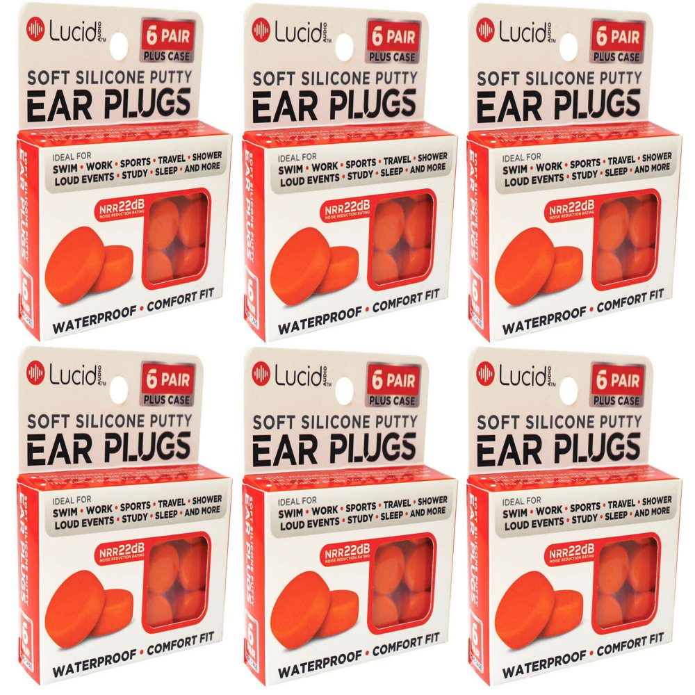 Lucid Audio Silicone Ear Plugs (6 pk.)