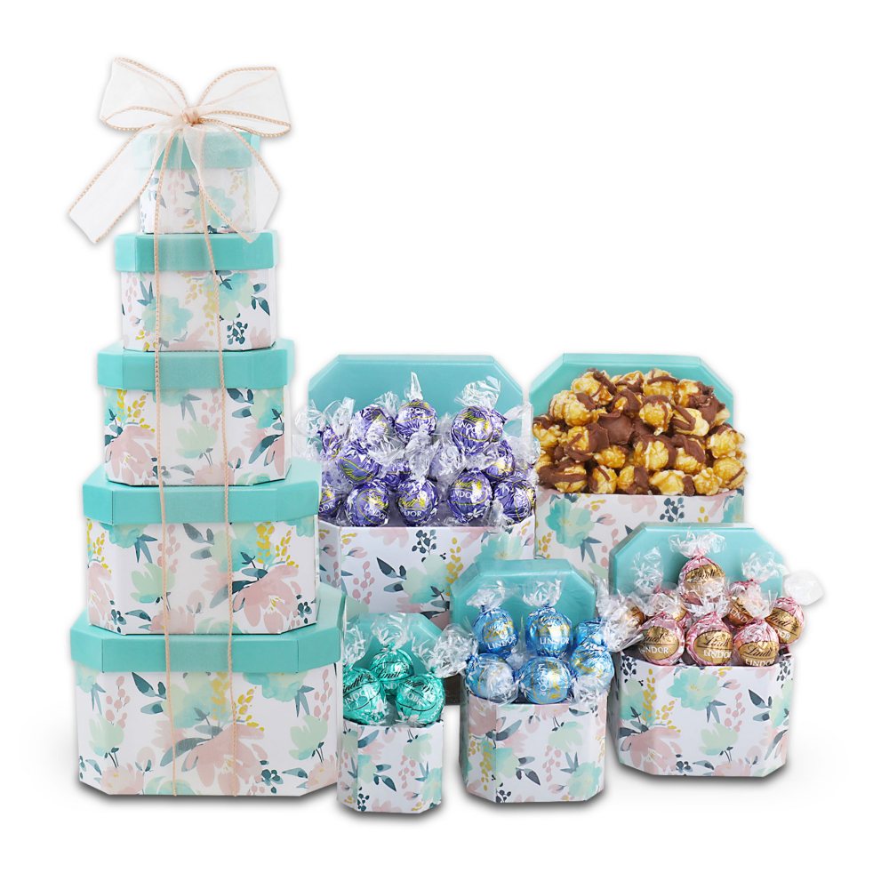 Alder Creek Gift Baskets Lindt Springtime Gift Tower