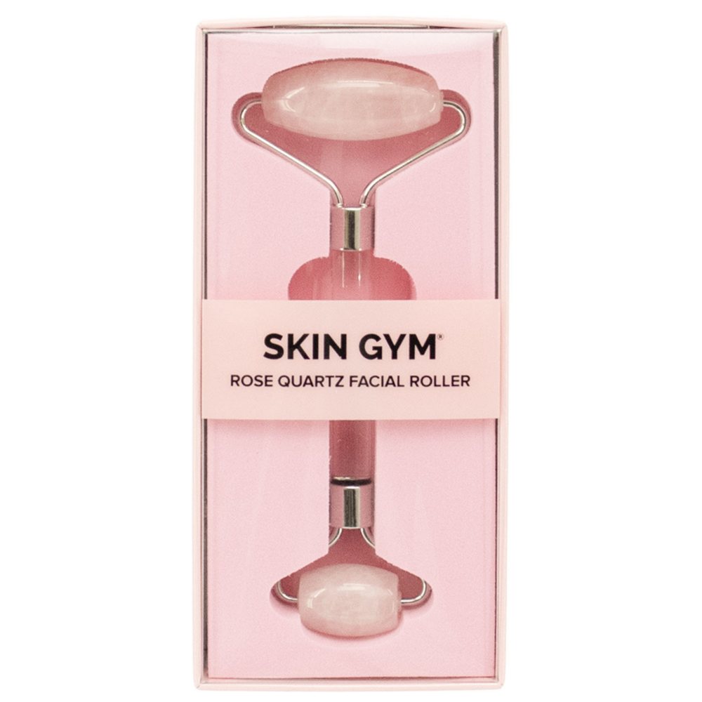 Skin Gym Rose Quartz Crystal Facial Roller