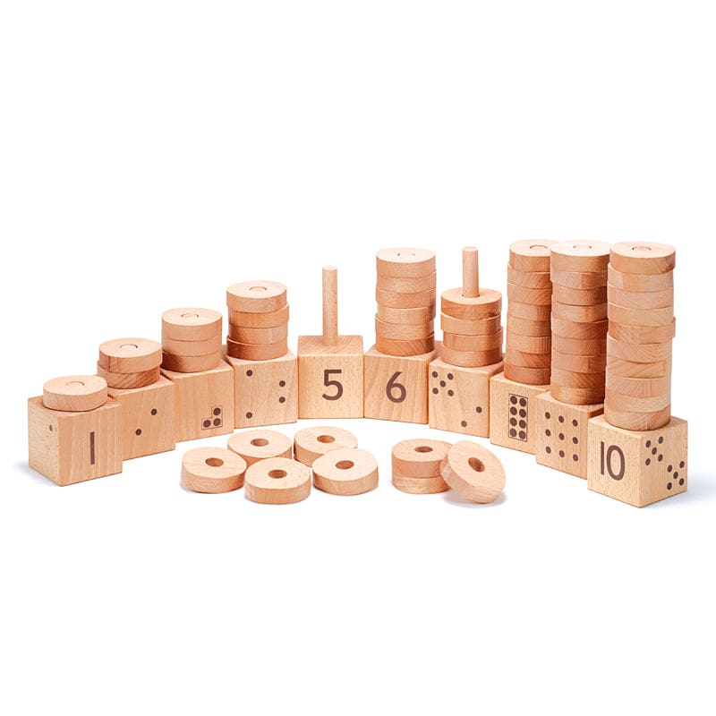 1-10 Natural Number Stacker - Math - Yellow Door Us LLC