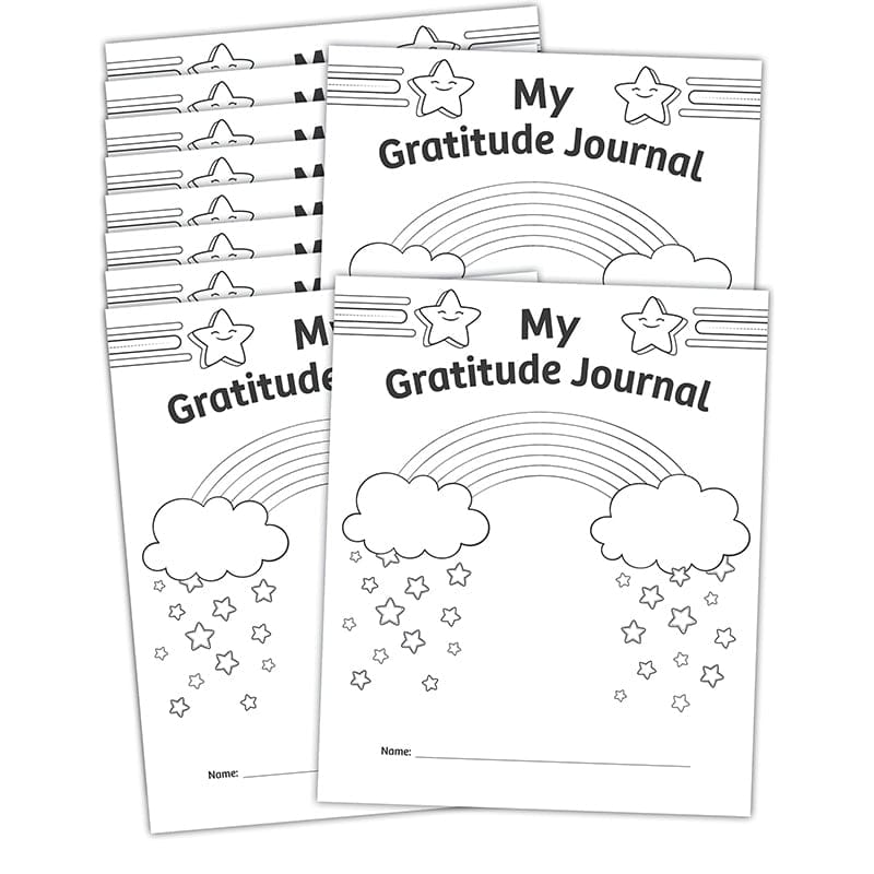 10Pk My Own Books Gratitude Journal - Self Awareness - Teacher Created Resources