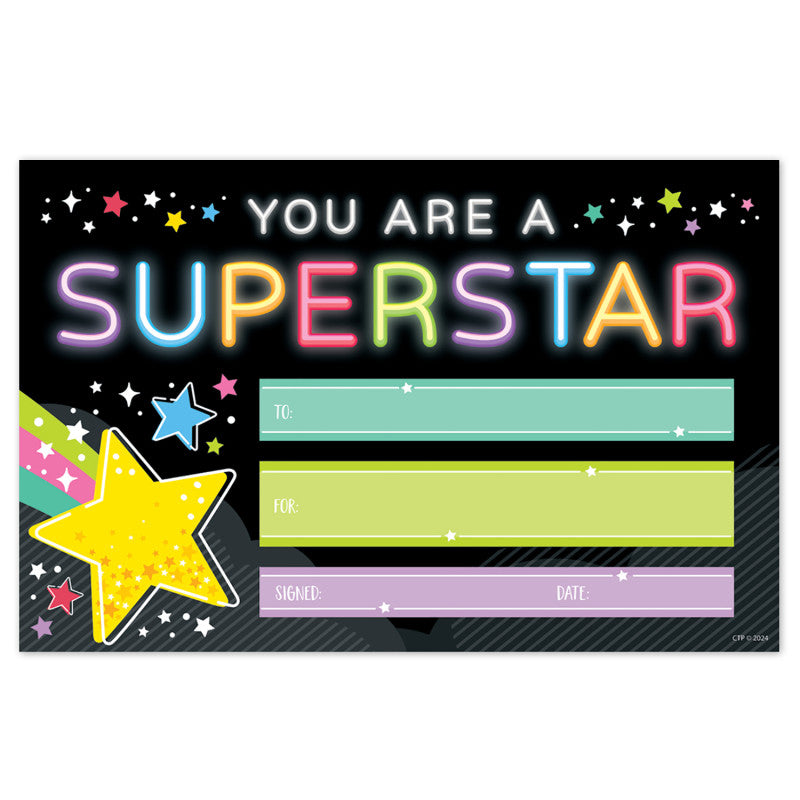 Superstar Star Bright Awards (Pack of 8)