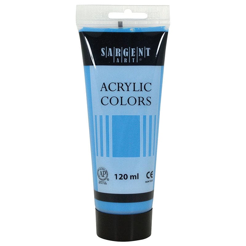 120Ml Tube Acrylic Sky Blue (Pack of 12) - Paint - Sargent Art Inc.