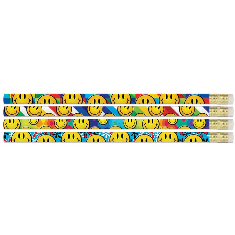 12Ct Smiley Sensations Pencils (Pack of 12) - Pencils & Accessories - Musgrave Pencil Co Inc